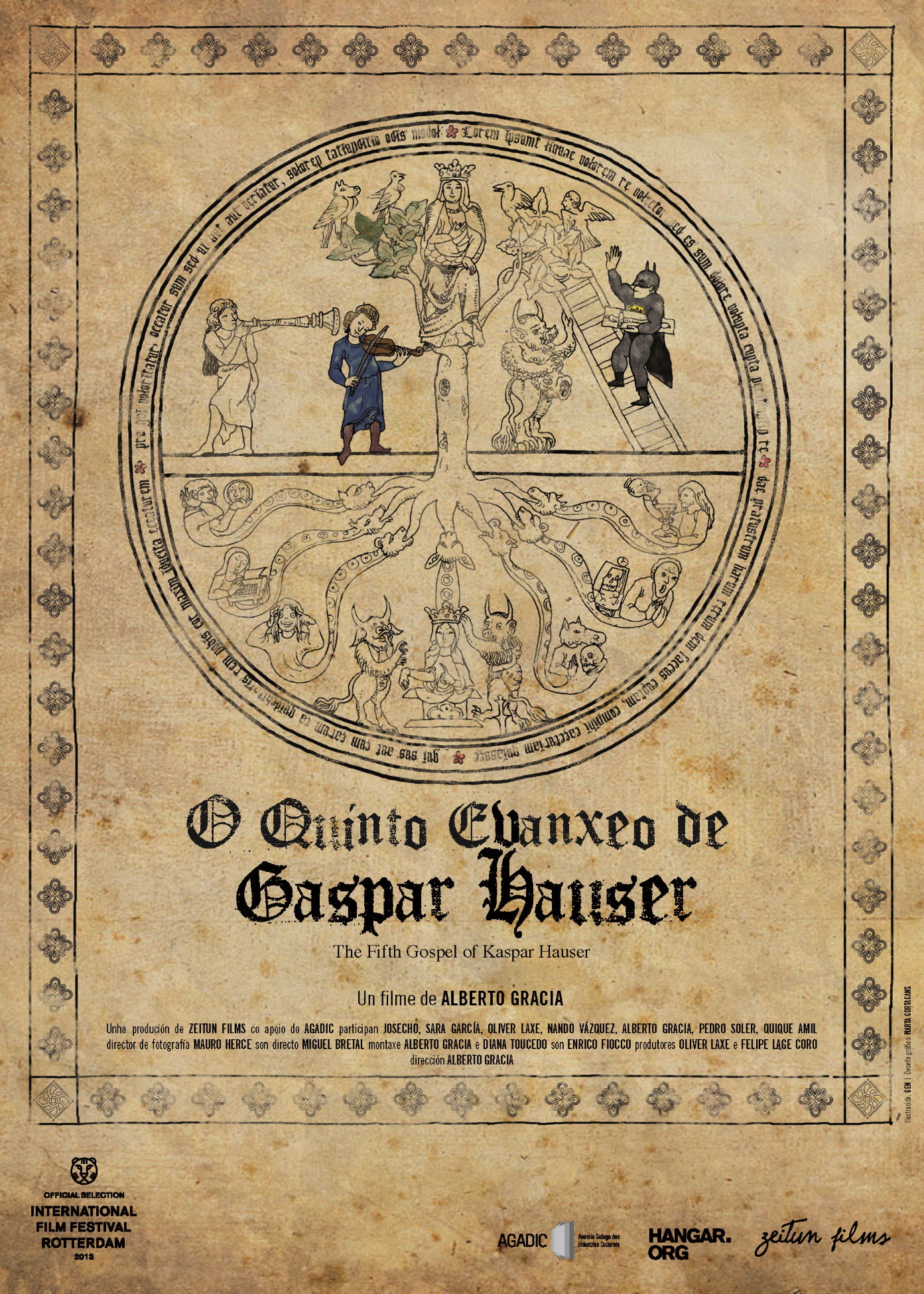 O Quinto Evanxeo de Gaspar Hauser Poster